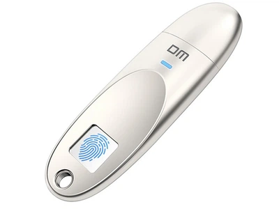 Флэшка BauTech DM PD062 с защитой отпечатком пальца 32GB Серебристый (1009-189-00)