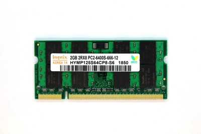 Оперативная память Hynix SODIMM DDR2-800 2048MB (HYMP125S64CP8-S6)