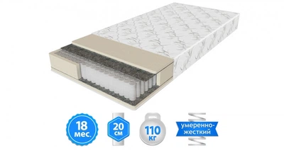 Матрац ШАНС ПРЕСТИЖ ортопедичний двосторонній 90*200