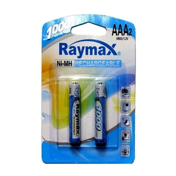 АККУМУЛЯТОРНАЯ БАТАРЕЙКА RAYMAX HR03- 1000 MAH (НА БЛИСТЕРЕ)