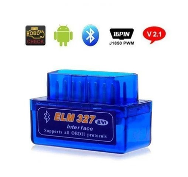 OBD2 ELM327 Mini Bluetooth V 1.5 (250) одноплатовый