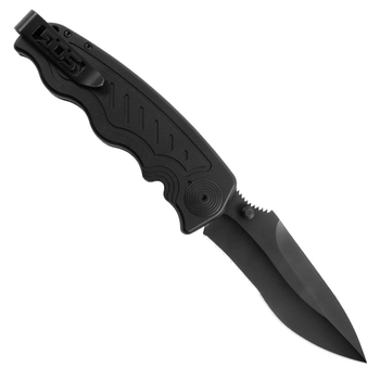 Нож SOG Zoom Serr Black TiNi (ZM1016-BX)