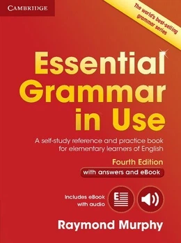 Пособие по английской грамматике Мерфи (начальный уровень) Essential Grammar in Use Fourth Edition Book with Answers and eBook ( ISBN: 9781107480537)