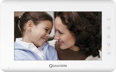 Відеодомофон Qualvision QV-IDS4793 White 7" мультиформатний 1080P