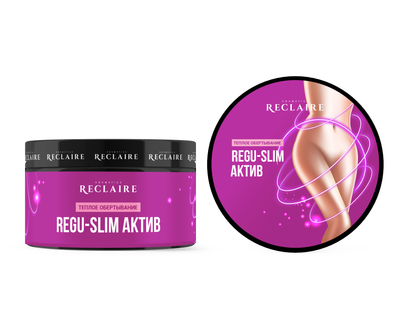 Теплое обертывание REGU Slim актив Reclaire Натуральная косметика Антицеллюлит Original (1602008)