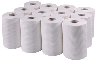 Рушники в рулоні Eco MINI Tischa Papier білі