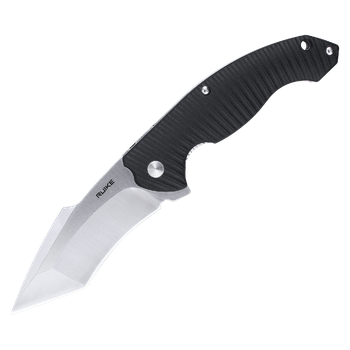 Складной туристический нож Ruike P851-B, (8.9 см) 14C28N / G10 черный