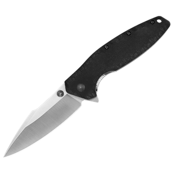 Ніж складаний туристичний Ruike P843-B, (9 см) 12C27 / G10 чорний