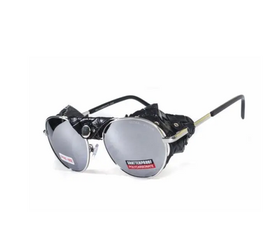 Защитные очки с уплотнителем Global Vision Aviator-5 (mirror) (Авиаторы) (1АВИА5-70)