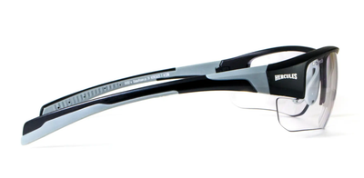 Ударопрочные бифокальные очки с фотохромной линзой Global Vision Hercules-7 Bifocal (+1.5) photocromic (clear) (1HERC724-BIF15)