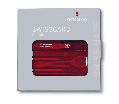 Набір Victorinox Swiss Card Rubi червоний (0.7100.T)