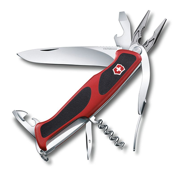 Ніж Victorinox Delemont, RangerGrip 74, 130 мм 0.9723.C (Vx09723.C)