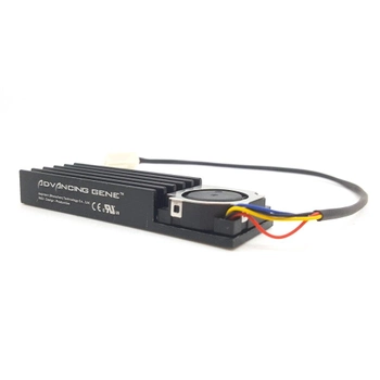 Радіатор ENOKAY з активним охолодженням 2pin 70*22*10мм для M.2 NVMe SSD 2280 Black