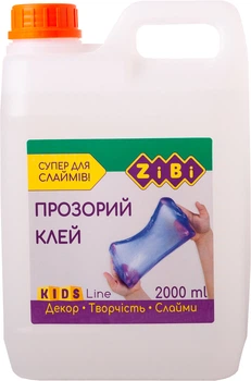 Клей ZiBi прозрачный для слаймов 2000 мл (ZB.6142-00) (4823078950192)