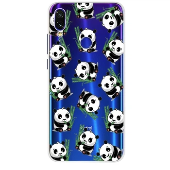 Чехол Print для Xiaomi Redmi Note 7 / Note 7 Pro силиконовый бампер Panda