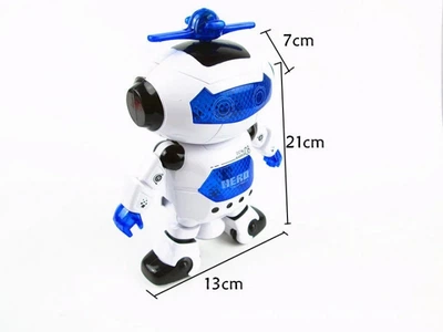 Игрушка робот вращающийся и поющий с LED-цветомузыкой XPRO DanceBOT