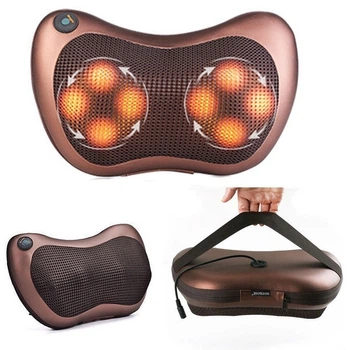 Подушка массажная Massage Pillow универсальная для шеи, спины и ног