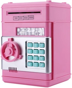 Копилка сейф с кодовым замком и купюроприемником Piggy Bank