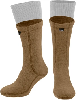 Носки тактические флисовые 8-in 281z Polartec Classic 200 Coyote Brown M