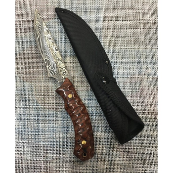 Охотничий нож 24 см CL 76 c дамасским узором (00000XSН761)