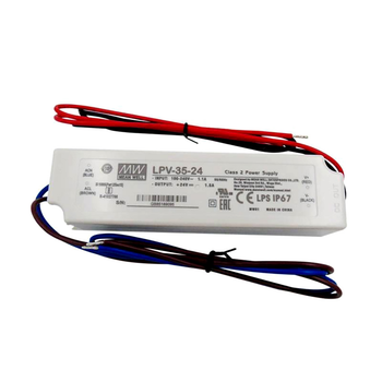 Блок питания Mean Well LPV-35-24 защита IP67 (art.239549)