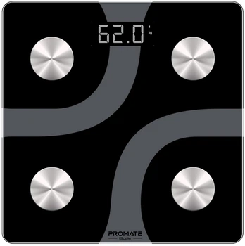 Смарт-весы Promate iScale Black (iscale.black)