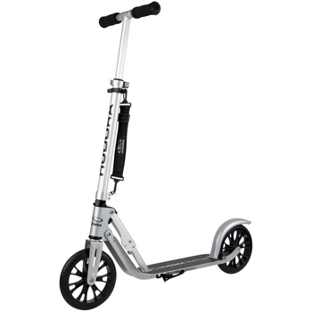 Самокат Hudora Big Wheel Crossover 205 Срібний (14100/00) (4005998854006)