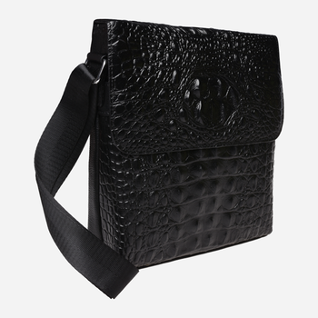 Чоловіча сумка шкіряна Laras K10005 Black (ROZ6206102358)