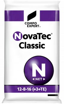 Удобрение для газона NovaTec® Classic 12-8-16 (+ 3 + TE) с пролонгированным действием Осень 25 кг COMPO EXPERT Германия