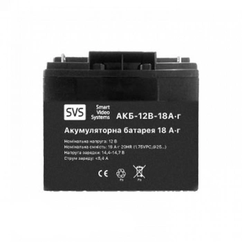 Акумуляторна батарея SVS АКБ 12В 18А/г