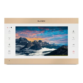 IP-видеодомофон Slinex SL-10 IPT gold + white
