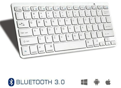 Беспроводная Bluetooth клавиатура для ПК русская раскладка