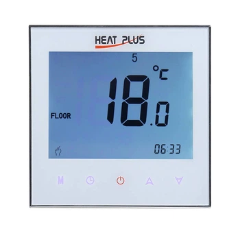 Програмований регулятор температури для теплої підлоги Heat Plus iTeo4 Білий