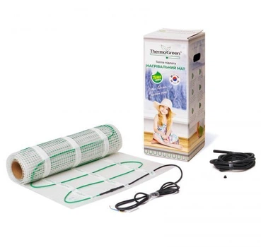 Нагревательный мат ThermoGreen 150 / 1 м2 / 150 Вт