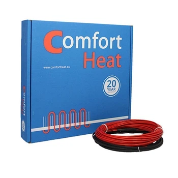 Нагрівальний кабель для теплої підлоги Comfort Heat CTAV - 18 / 34 м / 2.6 - 4.3 м² / 600 Вт
