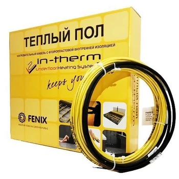 Нагрівальний кабель для теплої підлоги під плитку IN-THERM ADSV 20 / 170 Вт / 8 м / 0.8 - 1.3 м2