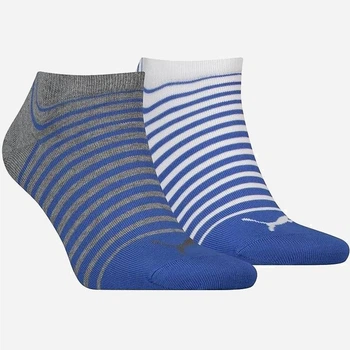 Набор носков Puma Unisex Sneaker 101001001023 39-42 р 2 пары Синий/Серый/Белый (8718824798400)