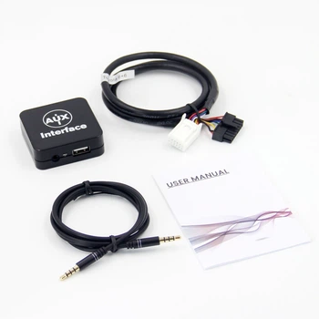 Автомобильный АУКС адаптер Wefa Tech WF-601 AUX/ зарядка для Lexus/ Toyota/ Daihatsu 6+6