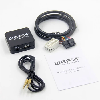 Эмулятор сд чейнджера Wefa tech WF-605 MP3/USB/AUX для Volkswagen / Audi / Skoda / Seat 12pin