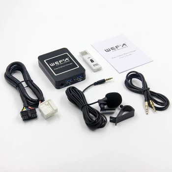 Эмулятор сд чейнджера Wefa tech WF-606 Bluetooth/MP3/USB/AUX для любой Honda