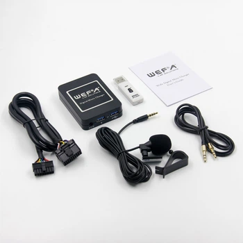Эмулятор сд чейнджера Wefa tech WF-606 Bluetooth/MP3/USB/AUX для Subaru