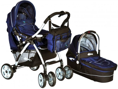 Універсальна коляска 2 в 1 NeoBaby NB704 Синя