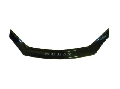 Дефлектор капота Opel Corsa C 2000-2006 с логотипом Vip Tuning
