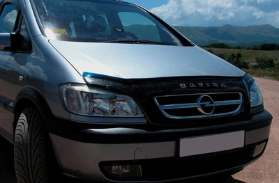 Дефлектор капота Opel Zafira A 1999-2005 с логотипом Vip Tuning