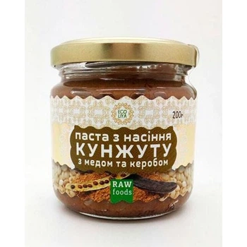 Паста з насіння кунжуту з медом і Кероб 200г Ecoliya