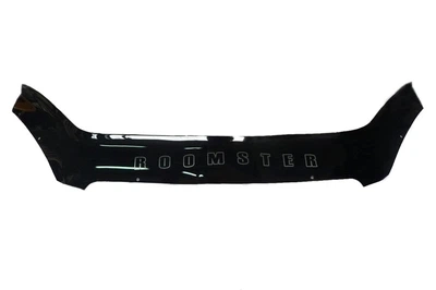 Дефлектор капота Skoda Roomster 2006-2010 с логотипом Vip Tuning