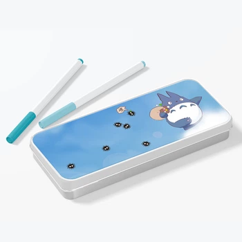Пенал школьный металлический Мой сосед Тоторо (My Neighbor Totoro) (34408-1899-3) Серебристый