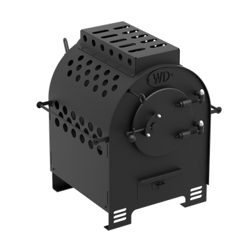 Печь на дровах серии BARREL 1510 тип 00 d 120мм 9 кВт (6C0001)