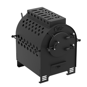 Печь на дровах серии BARREL 1510 тип 005 d 120мм 9 кВт (6C0002)