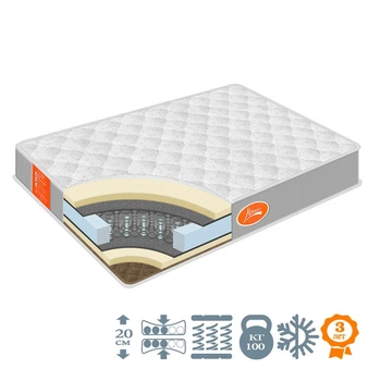 Ортопедический матрас Homefort Classic 70х190см Белый